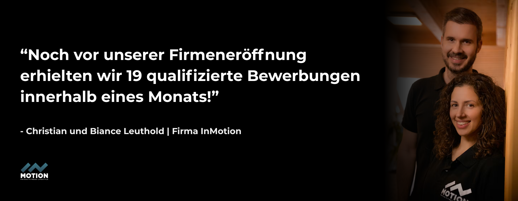 Testimonial Inmotion digitale Personalgewinnungsstrategie